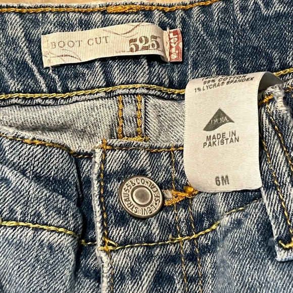 Levi’s 525 Light Blue Bootcut Vintage Jeans - Picture 7 of 7
